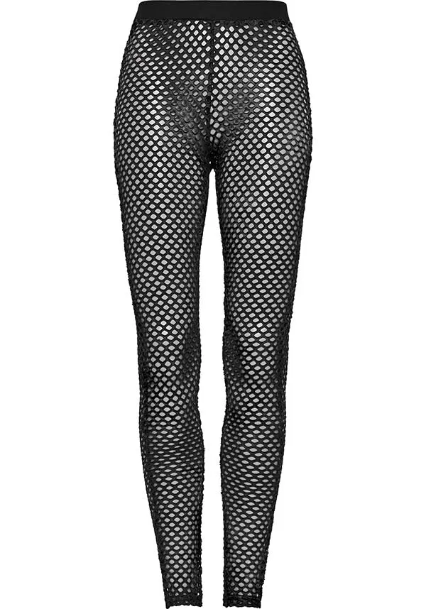 Badriyah Fishnet [Black] | LEGGINGS*