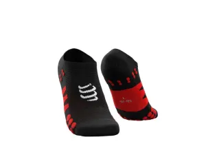 Compressport No Show Socks - Black/Red