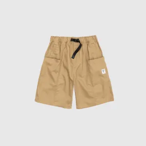 COTTON TWILL BELTED C.S SHORT