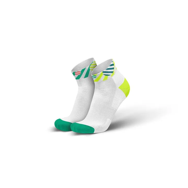 INCYLENCE Running Globes Short Socks - Green Canary