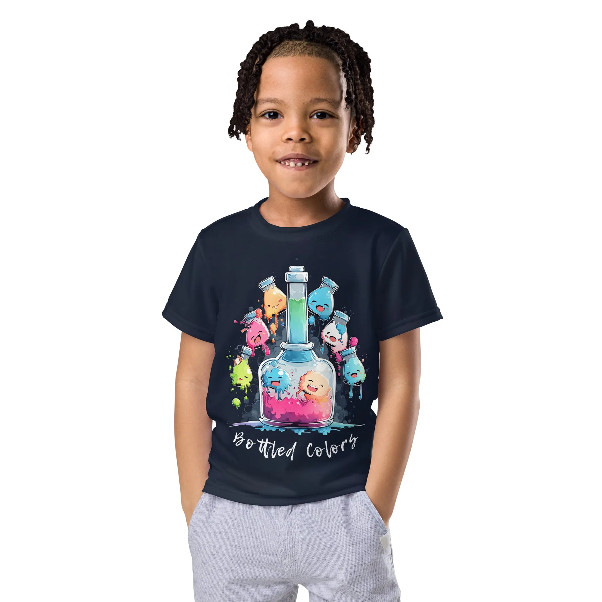 Kids T-Shirt Bottled Colors