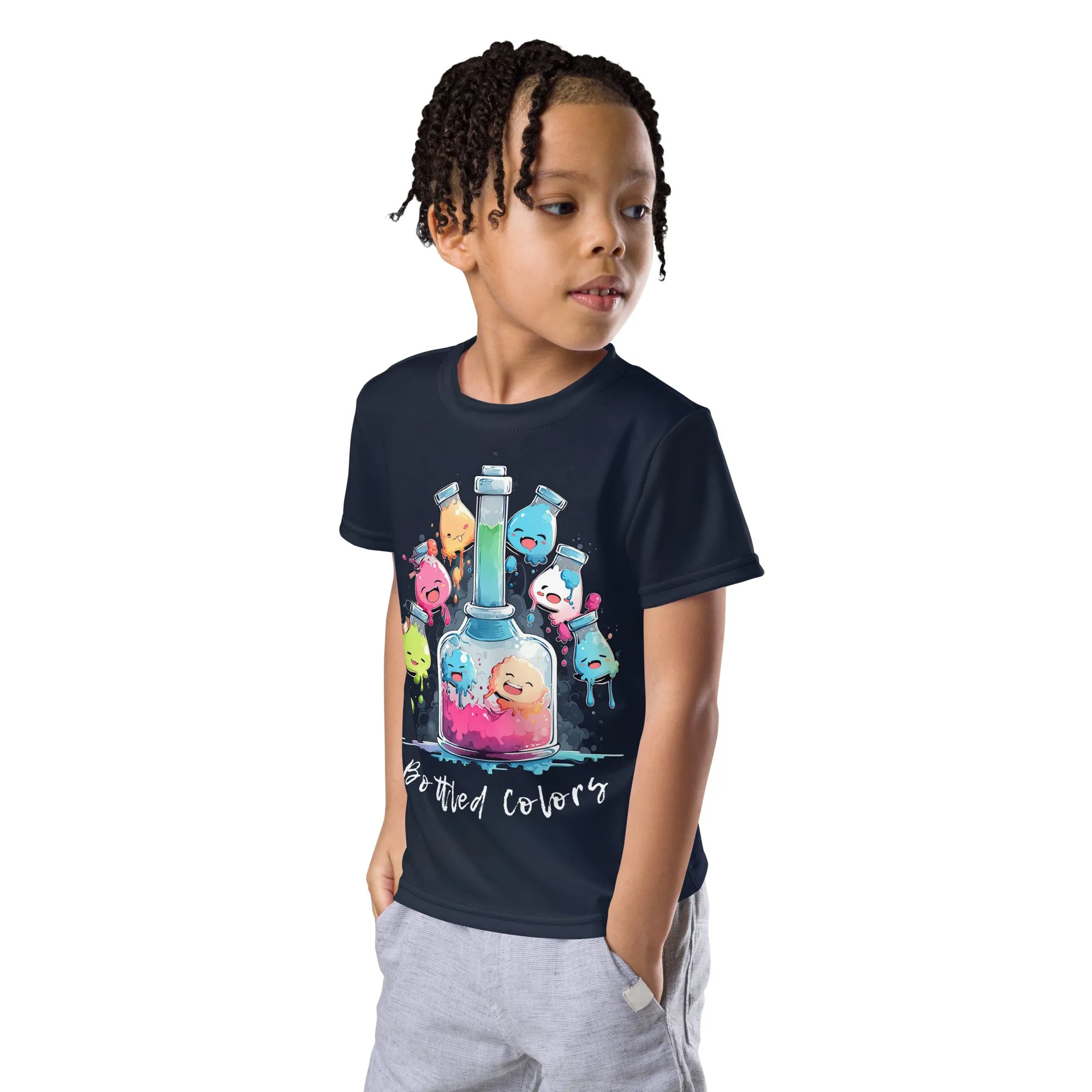 Kids T-Shirt Bottled Colors