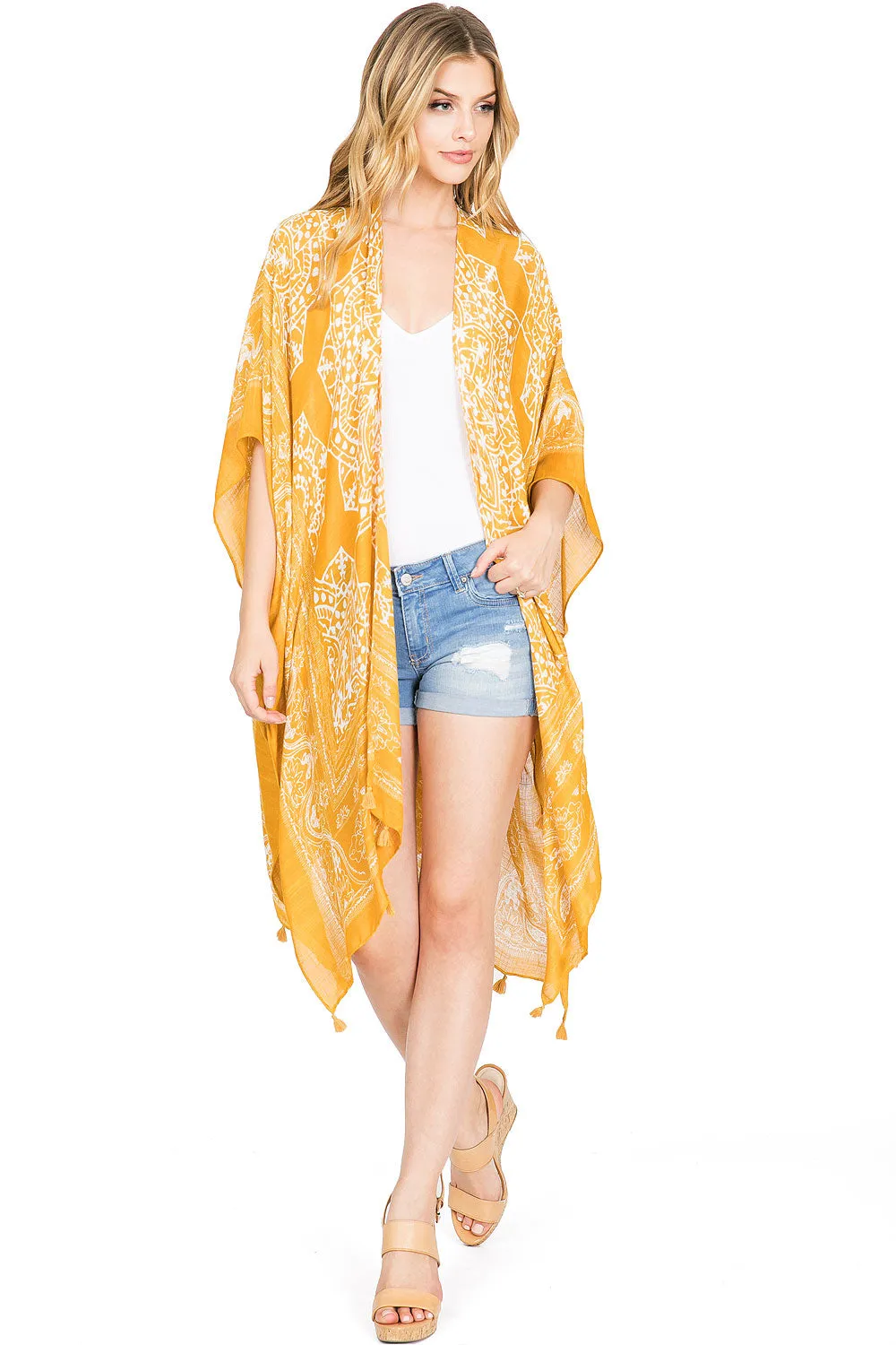 Mandala Kaftan Cardigan