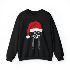 Not Jolly Christmas Crewneck Sweatshirt