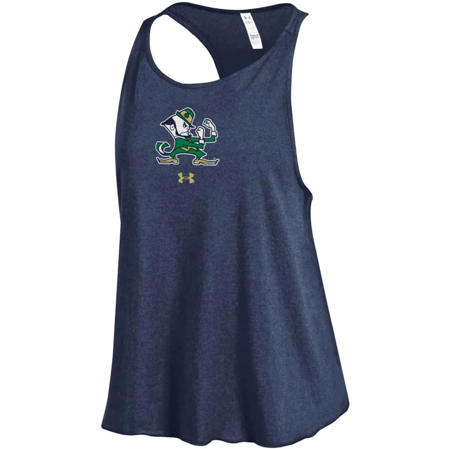 Notre Dame Fighting Irish Under Armour WOMEN Short Back Workout Tank Top