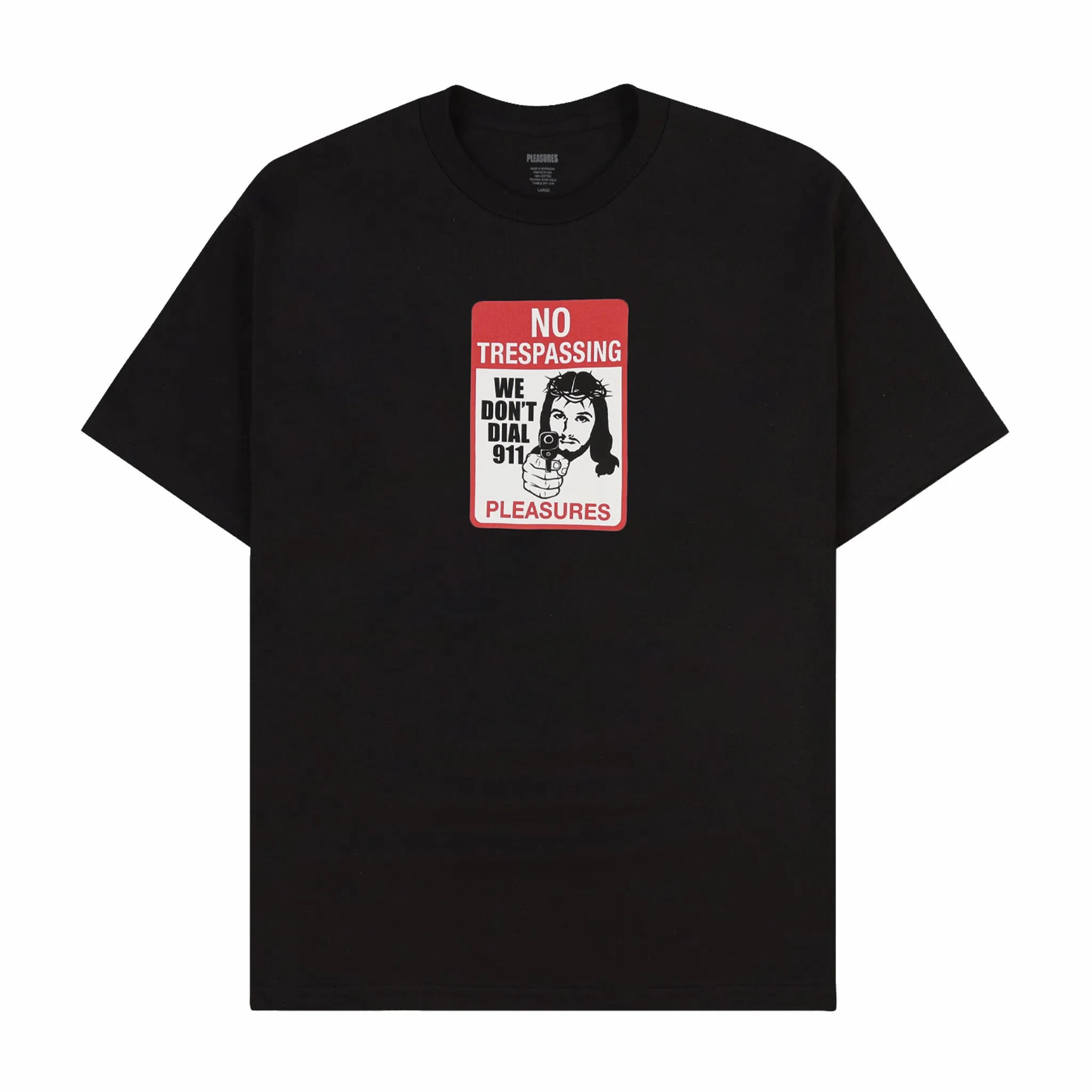 Pleasures Trespass T-Shirt (Black)