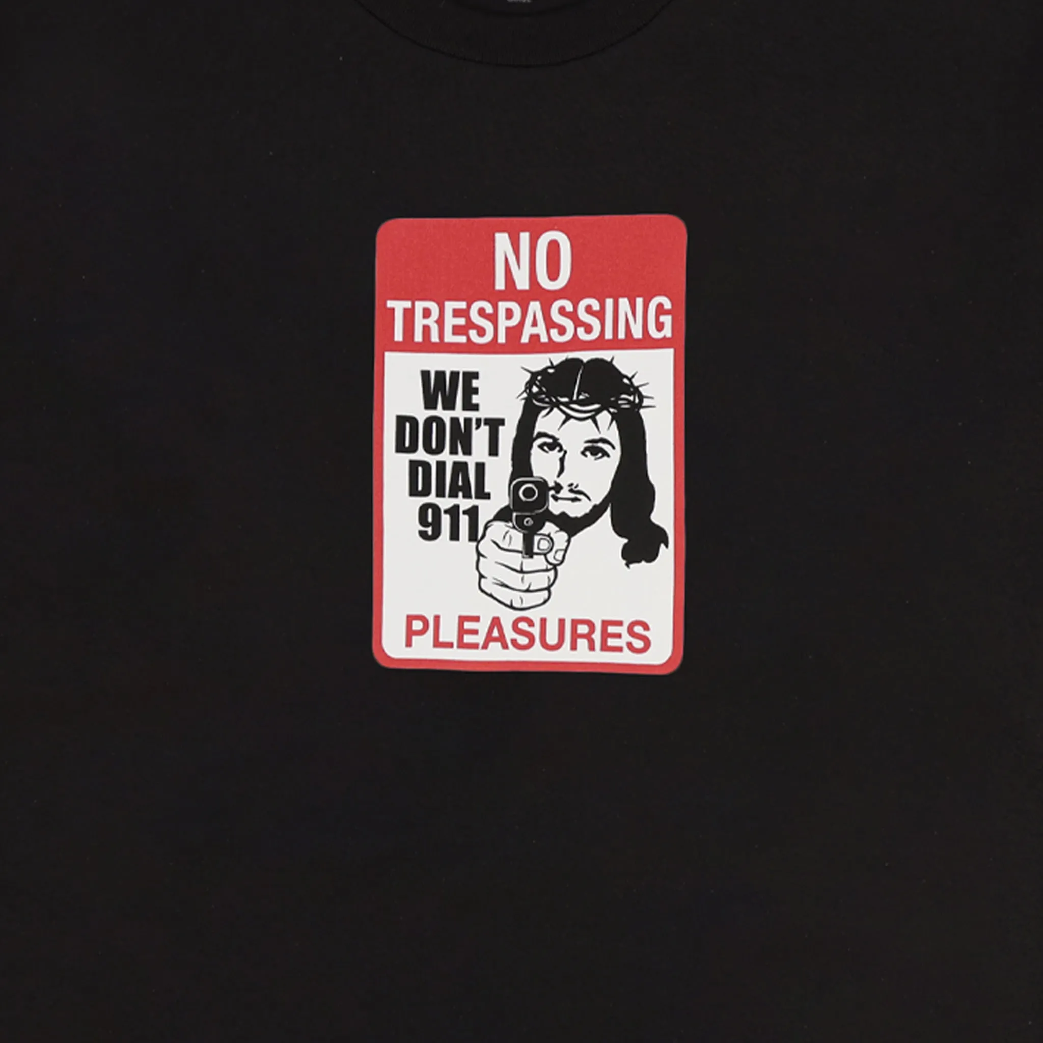 Pleasures Trespass T-Shirt (Black)