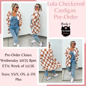 Printed Lola Cardigan Pre-Order