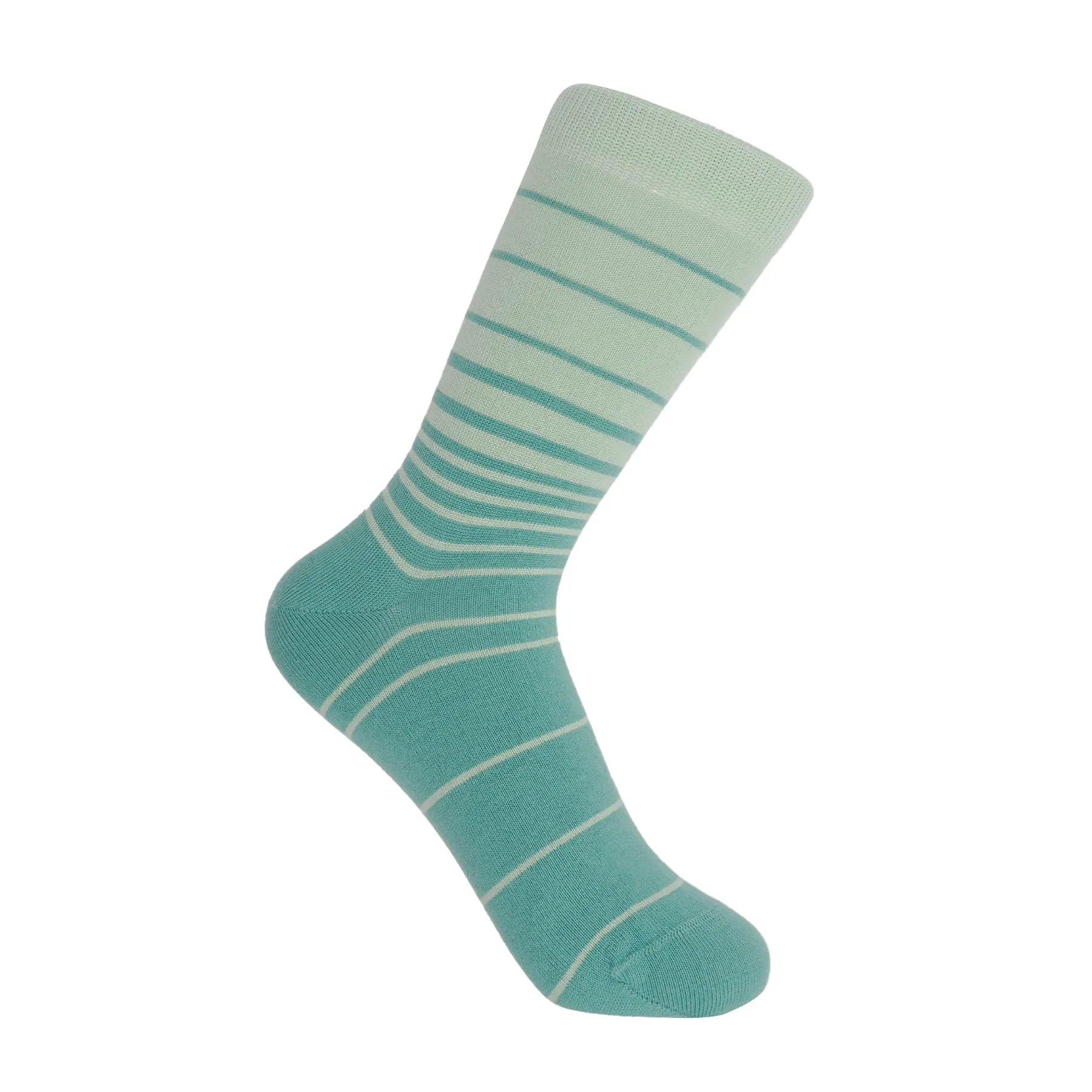 Retro Stripe Women's Socks - Green