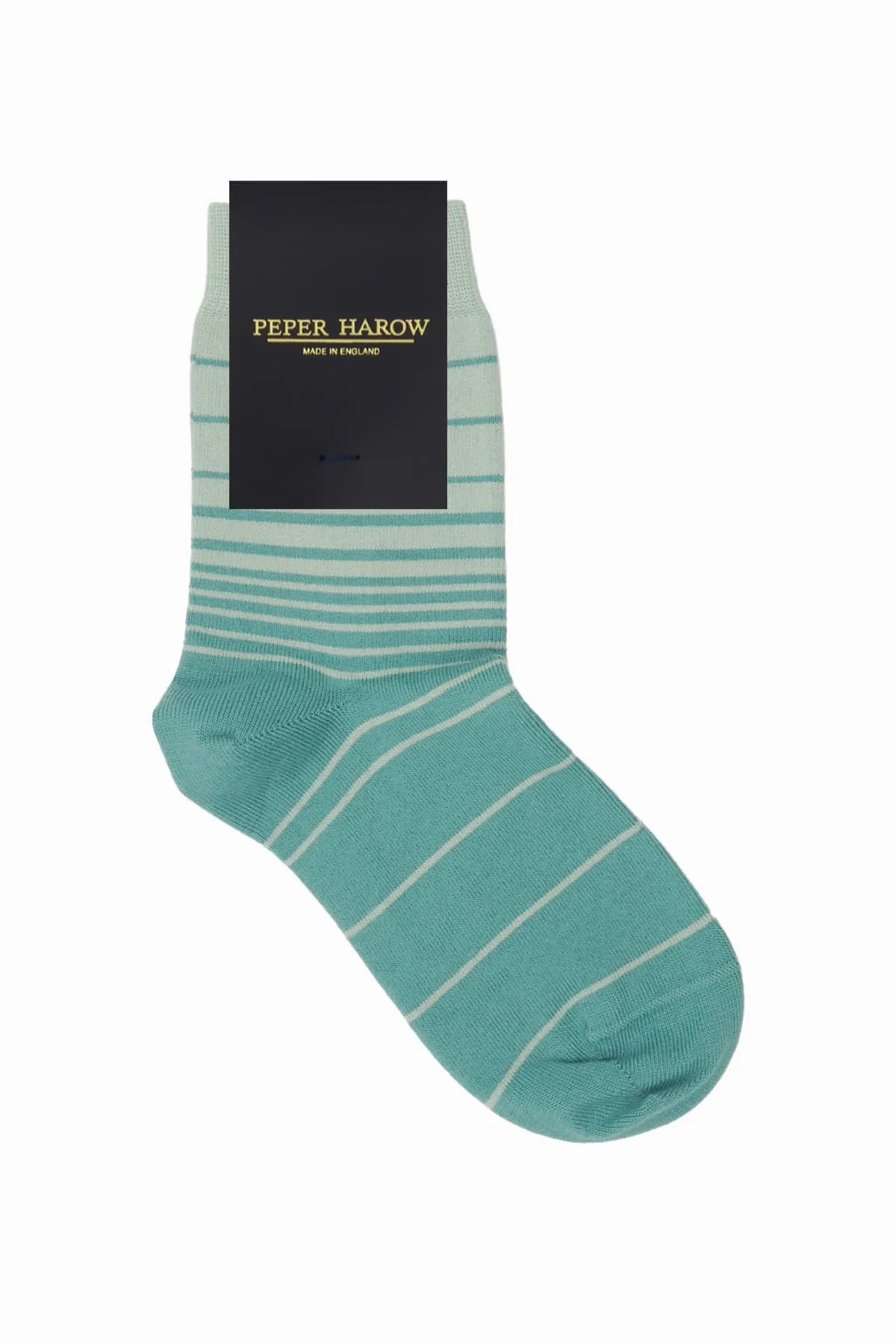 Retro Stripe Women's Socks - Green