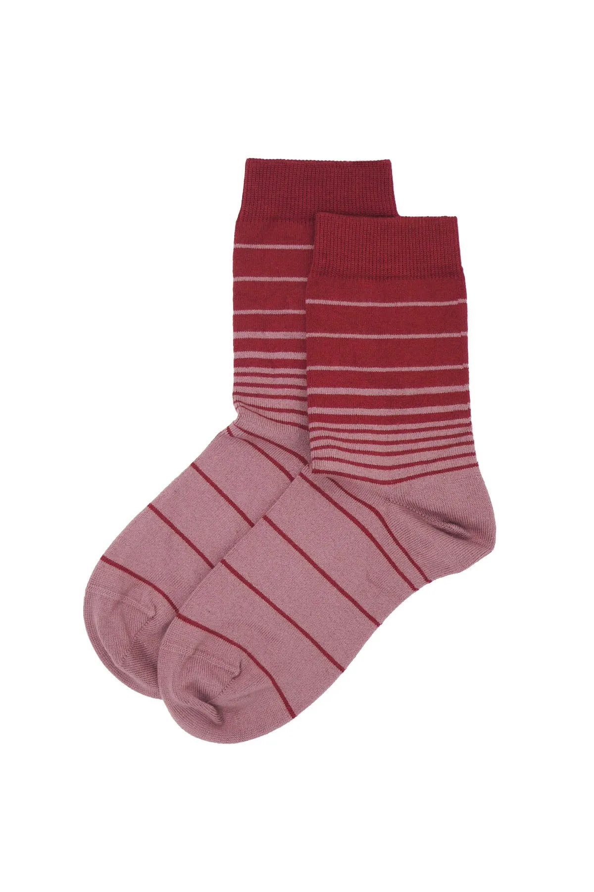 Retro Stripe Women's Socks - Musk