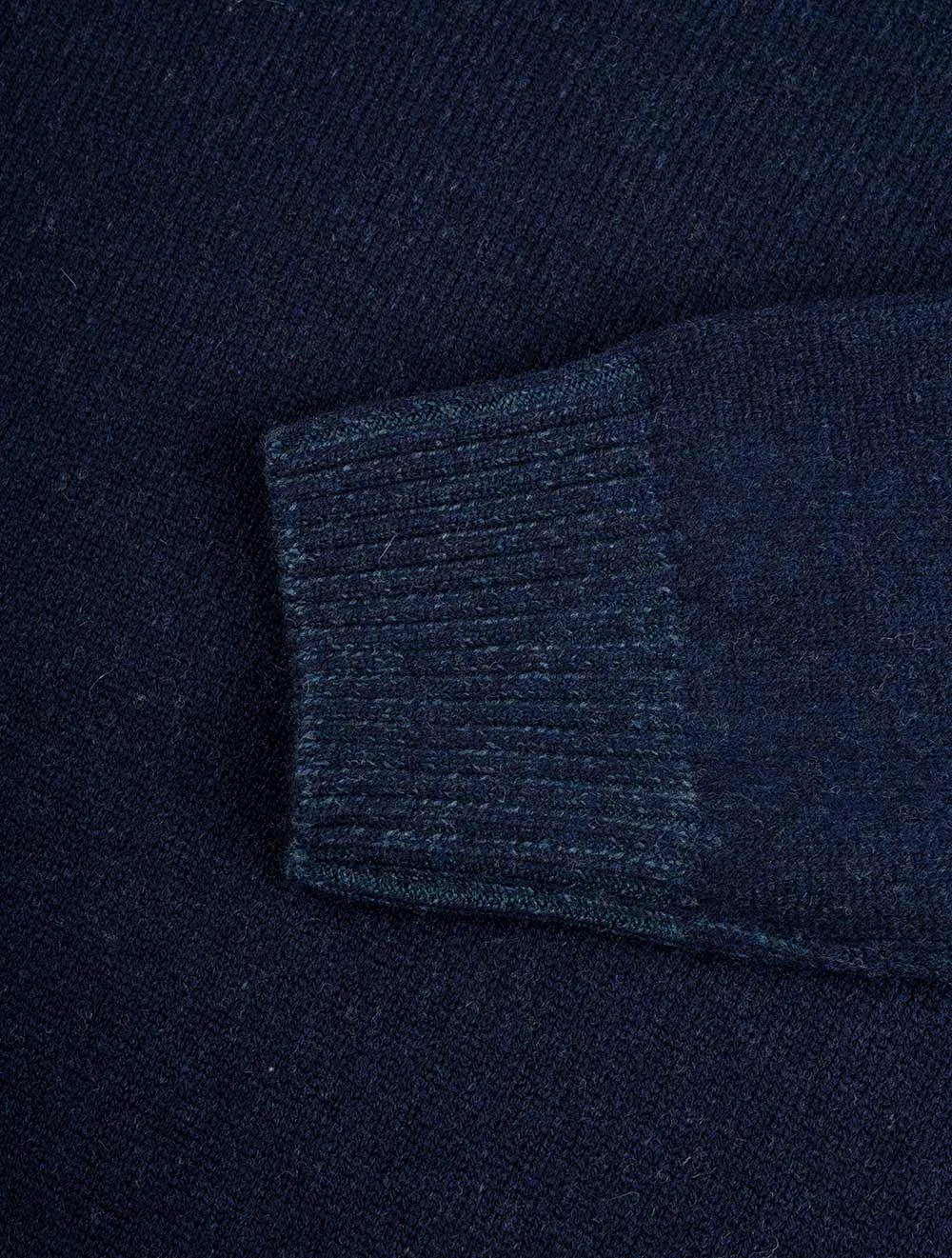 Roll Neck Knitwear Navy