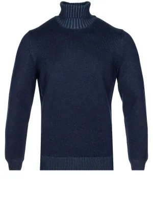 Roll Neck Knitwear Navy