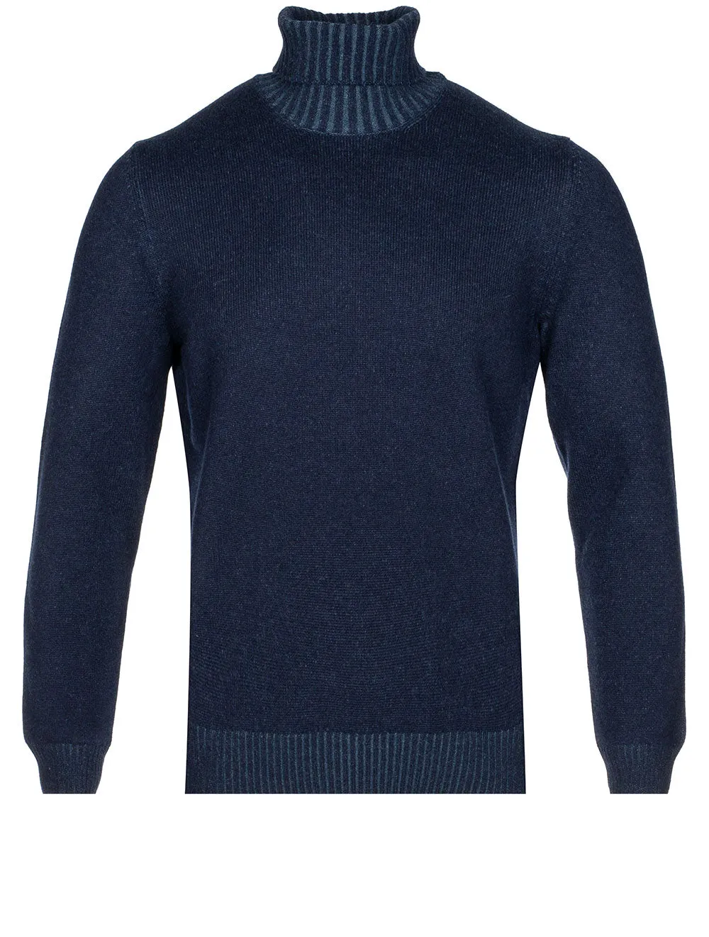 Roll Neck Knitwear Navy