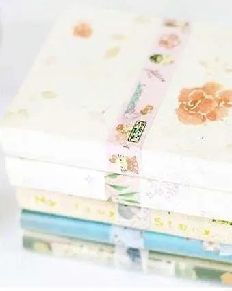 Romantic Cherry Blossom Washi Tape Art