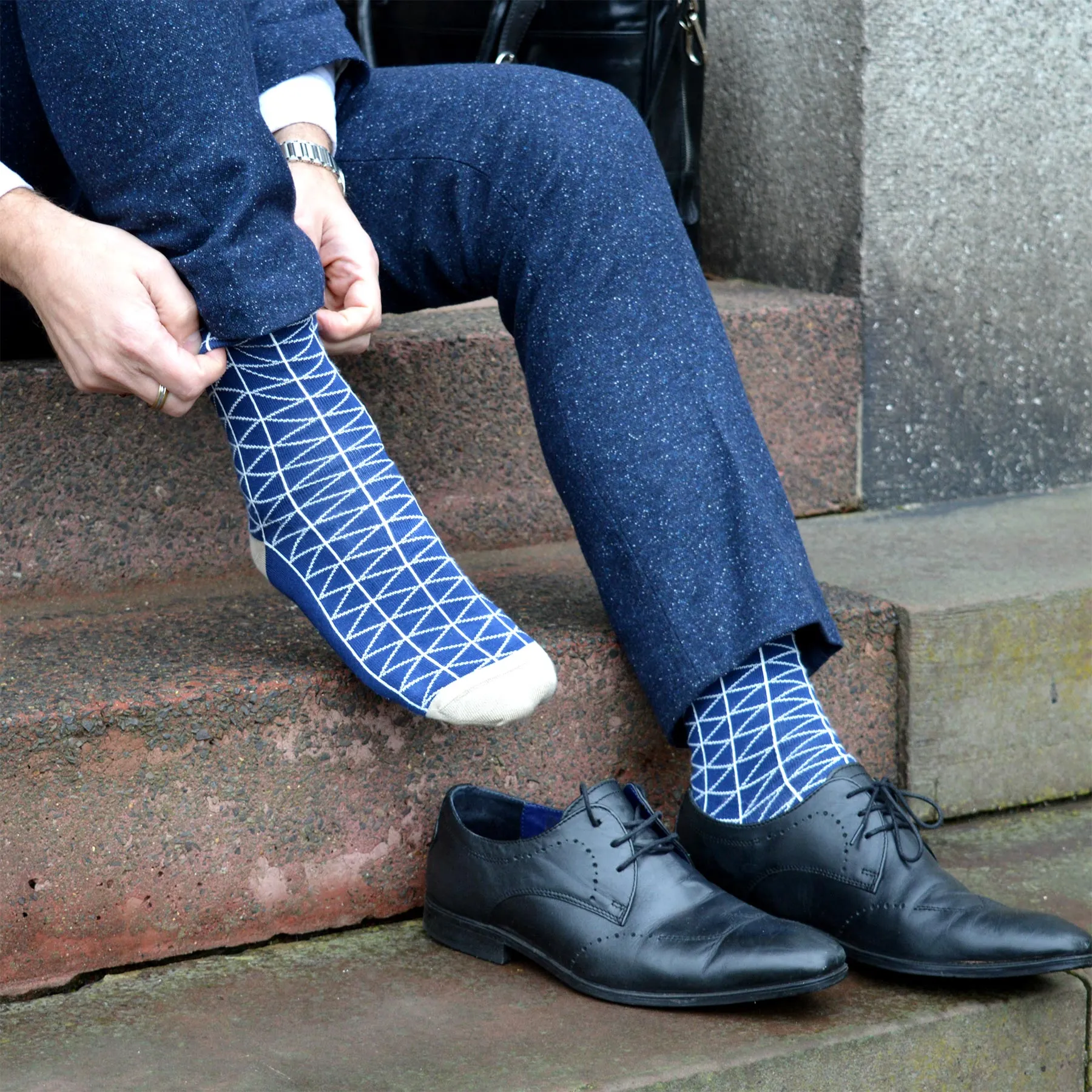 Tritile Men's Socks - Royal Blue