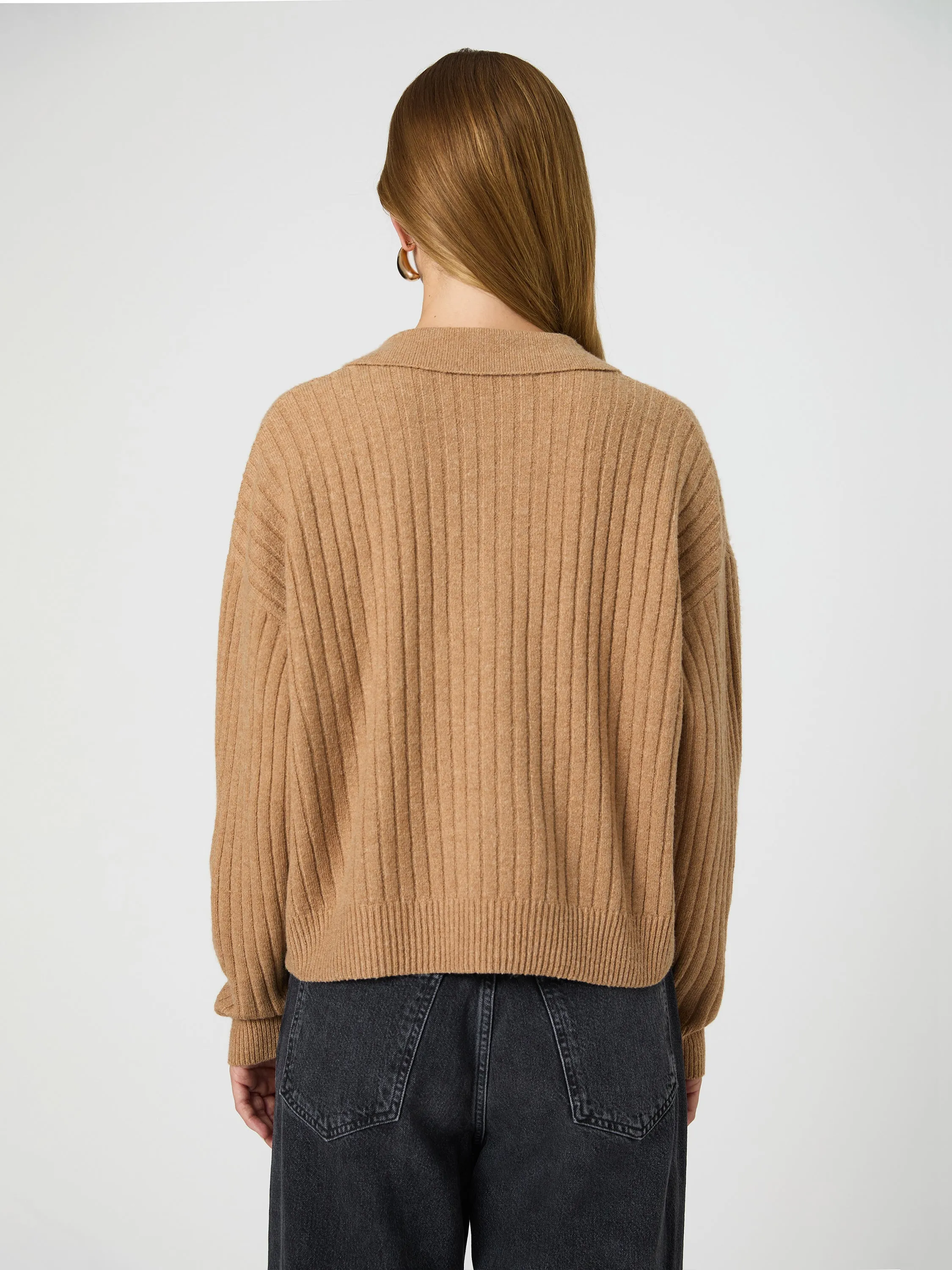 Vhari Collar Long Sleeve Sweater