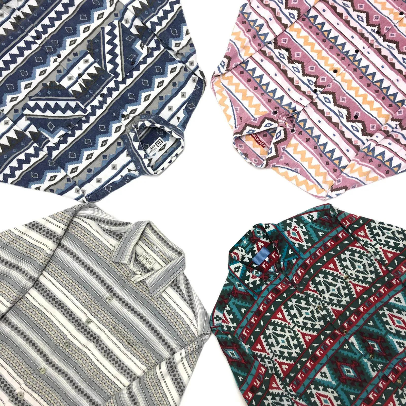 Vintage Inca/Aztec Shirt Mix